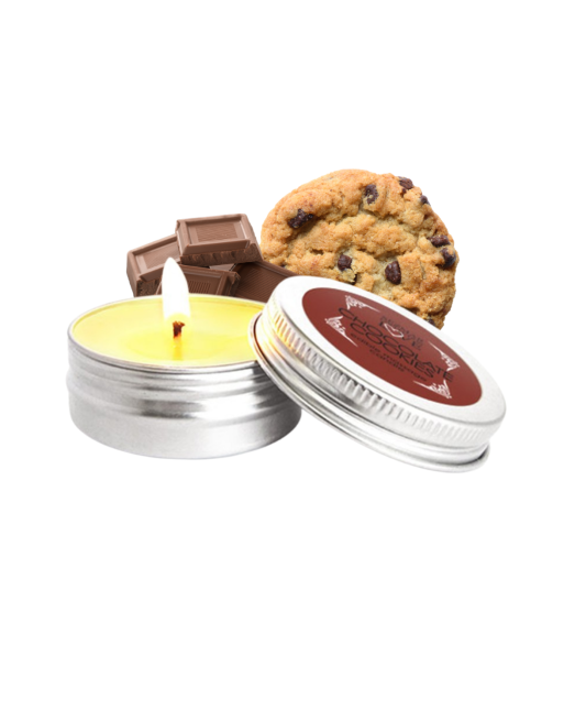 Mini Bougie de massage Chocolat Cookie 30ml 100% naturelle 