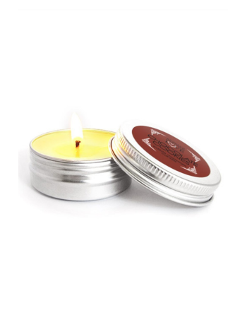 Mini Bougie de massage Chocolat Cookie 30ml 100% naturelle 