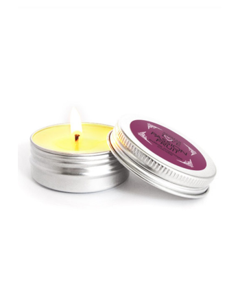 Mini Bougie de massage fruit de la passion 30ml 100% naturelle 