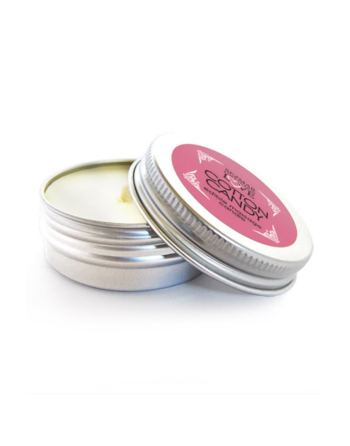 Mini Bougie de massage barbe à papa 30 ml 100% naturelle 