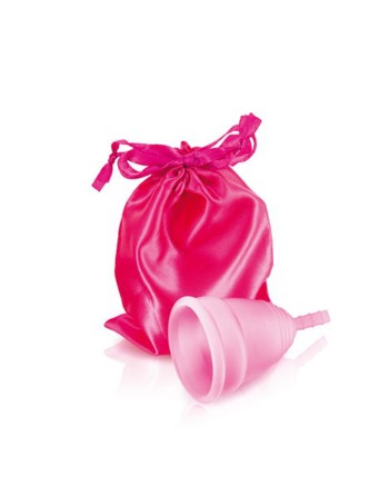Coupe menstruelle rose taille L  Yoba Nature 