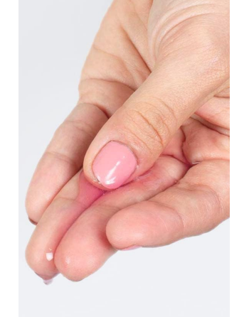 2 en 1 Lubrifiant et huile de massage fraise à la crème chauffant