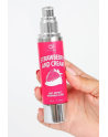 2 en 1 Lubrifiant et huile de massage fraise à la crème chauffant