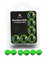 6 boules Brésiliennes effet vibrant 
