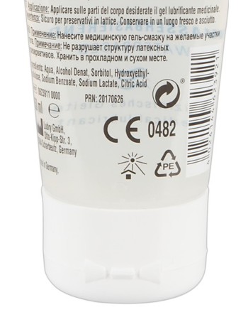 Lubrifiant à base d'eau végétalien 50ml