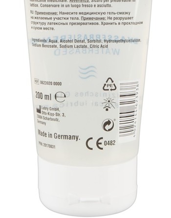 Lubrifiant à base d'eau végétalien 200ml