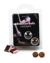 Boules de massage Brésiliennes chocolatées 