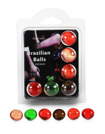 Boules de massage Brésiliennes multi-saveurs 