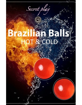 Boules de massage Brésiliennes effet chaud froid 