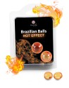 Boules de massage Brésiliennes effet chaleur 