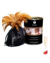 Poudre de massage corporelle comestible vin pétillant fraise 228grs 