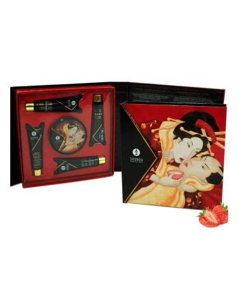Coffret de Geisha vin pétillant à la fraise 