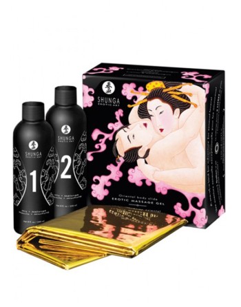 Gelée de massage oriental vin pétillant fraise 