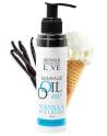 Huile de massage comestible Vanille glacée 100ml 100% naturelle 