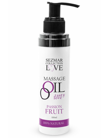 Huile de massage comestible Fruit de la passion 100ml 100% naturelle