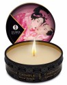 Mini bougie de massage à la rose 30ml