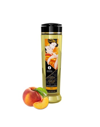 Huile de massage Stimulation pêche aphrodisiaque 240ml