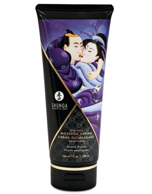 Crème hydratante de massage exotique 200ml 