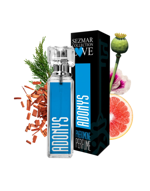 Parfum phéromones Adonis 100% naturel 30ml 