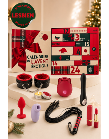 Calendrier de l’Avent érotique 24 surprises pour couple lesbien - 2026