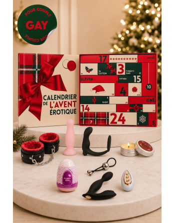 Calendrier de l’Avent érotique 24 surprises pour couple gay - 2026