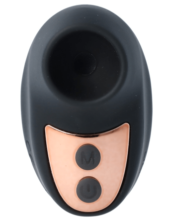Mini stimulateur clitoridien noir pour doigt rechargeable – LANGLOYS