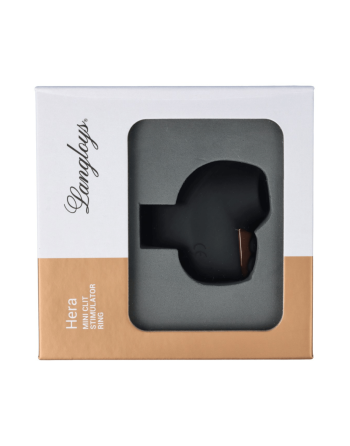 Mini stimulateur clitoridien noir pour doigt rechargeable – LANGLOYS