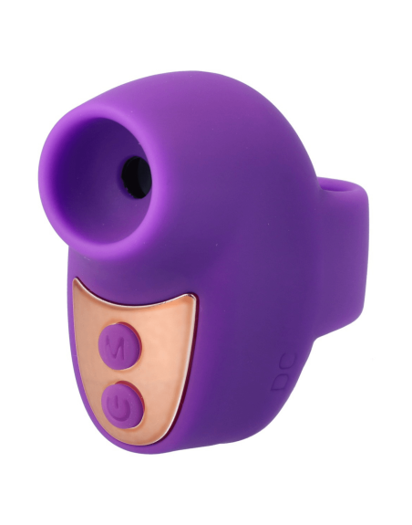 Mini stimulateur clitoridien violet pour doigt rechargeable – LANGLOYS