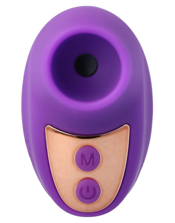 Mini stimulateur clitoridien violet pour doigt rechargeable – LANGLOYS