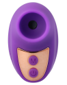 Mini stimulateur clitoridien violet pour doigt rechargeable – LANGLOYS