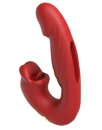 PARADISE — Vibromasseur avec Stimulateur de Clitoris | Coeur Ardent