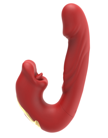 PARADISE — Vibromasseur avec Stimulateur de Clitoris | Coeur Ardent
