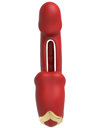 PARADISE — Vibromasseur avec Stimulateur de Clitoris | Coeur Ardent