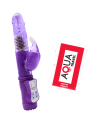 Vibromasseur Rabbit Violet Rotation  Vibration 36 Modes  1 dosette de lubrifiant — Pocket Pleasure