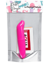 Vibromasseur Tête Incurvée Rose  1 dosette de lubrifiant — Pocket Pleasure