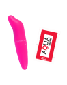Vibromasseur Tête Incurvée Rose  1 dosette de lubrifiant — Pocket Pleasure