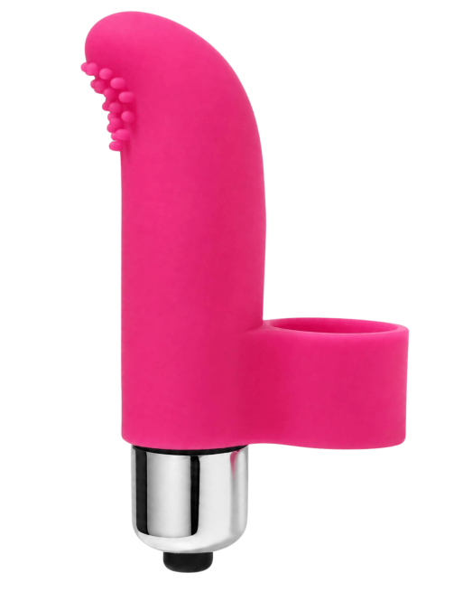 Doigt Chinois Vibrant Picots Rose  1 dosette de lubrifiant — Pocket Pleasure
