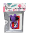 Anneau Vibrant Ourson Violet  1 dosette de lubrifiant — Pocket Pleasure