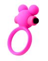 Anneau Vibrant Ourson Rose  1 dosette de lubrifiant — Pocket Pleasure