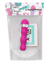 Mini Vibromasseur rose ondulés Pocket Pleasure  1 dosette de lubrifiant