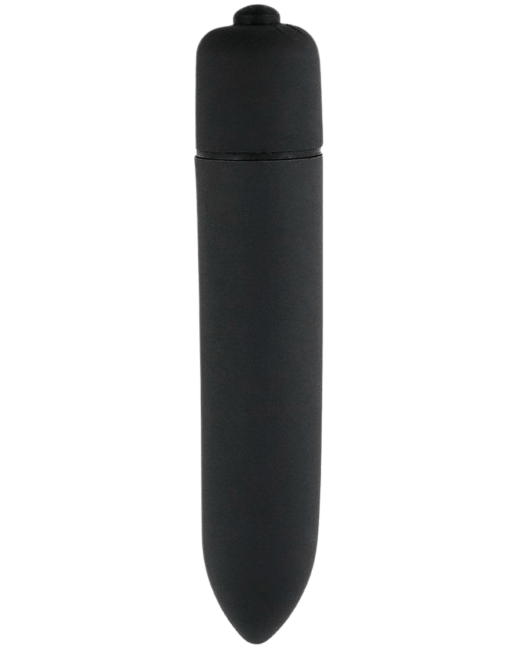 Mini Vibromasseur Bullet Noir 10 Vitesses  1 dosette de lubrifiant — Pocket Pleasure