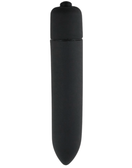 Mini Vibromasseur Bullet Noir 10 Vitesses  1 dosette de lubrifiant — Pocket Pleasure
