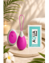 Œuf Vibrant Télécommandé 10 Modes Fuchsia  1 dosette de lubrifiant — Pocket Pleasure