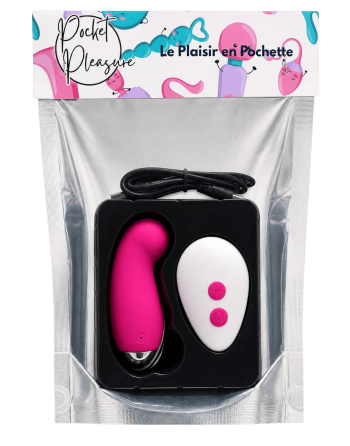 Œuf Vibrant Télécommandé 10 Modes Rose  1 dosette de lubrifiant — Pocket Pleasure