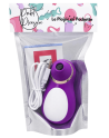 Stimulateur Clitoridien Pingouin à Langue Fuchsia  1 dosette de lubrifiant — Pocket Pleasure