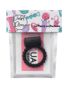 Cockring Vibrant Perlé Noir  1 dosette de lubrifiant — Pocket Pleasure