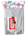 Chapelet Anal en Verre Transparent  1 dosette de lubrifiant — Pocket Pleasure