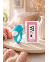 Cockring Vibrant Dauphin Bleu  1 dosette de lubrifiant — Pocket Pleasure