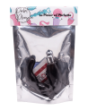 Stimulateur de Prostate Vibrant Noir  1 dosette lubrifiant — Pocket Pleasure