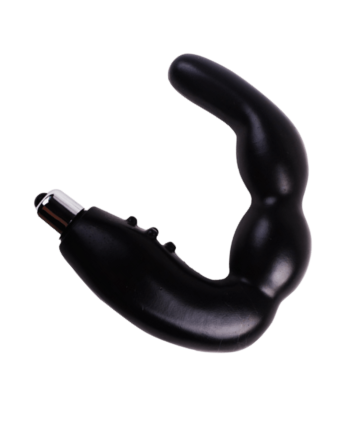Stimulateur de Prostate Vibrant Noir  1 dosette lubrifiant — Pocket Pleasure